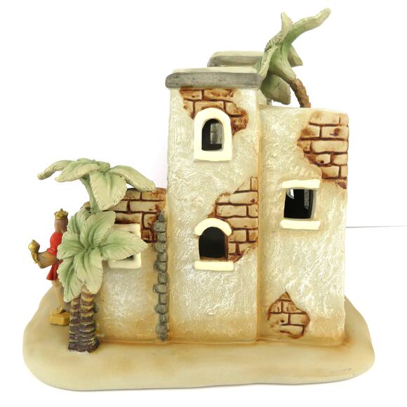 Fontanini Lighted Ceramic Nativity Scene Roman Inc 2004 #50404 Christmas Display - Picture 8 of 16